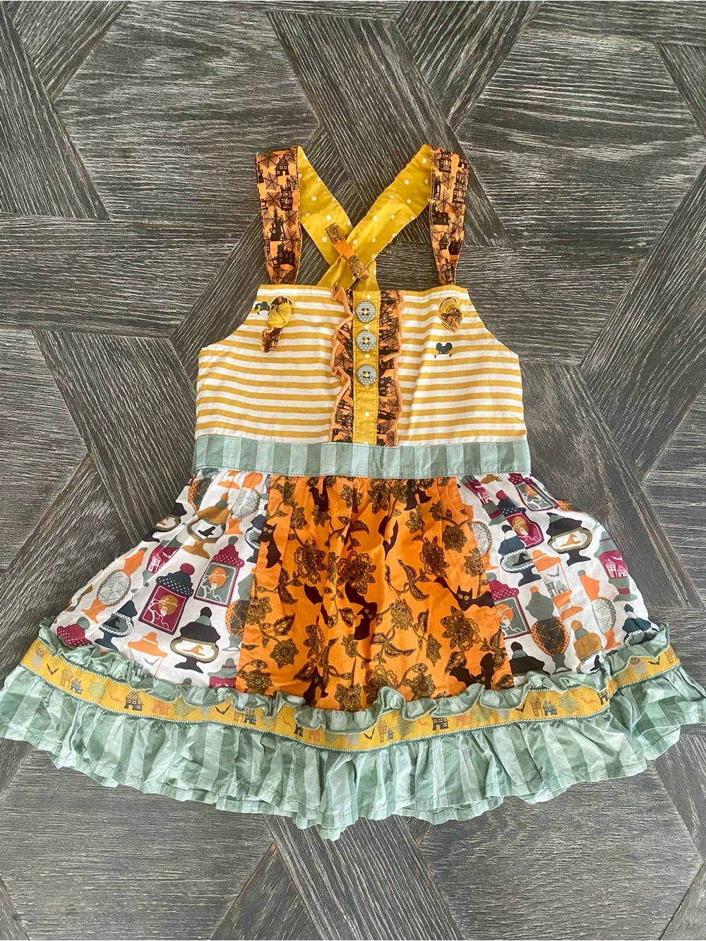 Matilda Jane Halloween knit tunic top (Girls size 4 years)